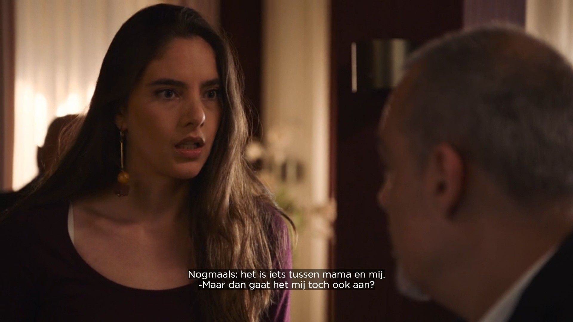 Bizou komt niet van haar vader af